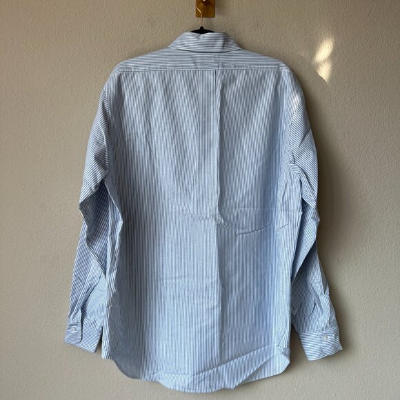 Brooks Brothers Regent Supima Cotton Striped Dress Shirt Size L XL - Picture 3 of 5